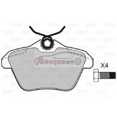ALFA ROMEO 156/166 98-02 FREN BALATA ARKA MK1