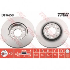 ALFA ROMEO GİULİETTA ÖN FREN DİSK TAKIMI 