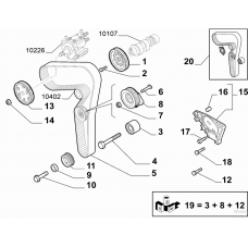 TRİGER SETİ GİULİETTA/MİTO 1.6JTD TRİGER SETİ GİULİETTA/MİTO 1.6JTD