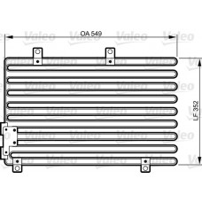 KLİMA RADYATÖRÜ ALFA 147 1.6 16V 2.0 16V 01=>